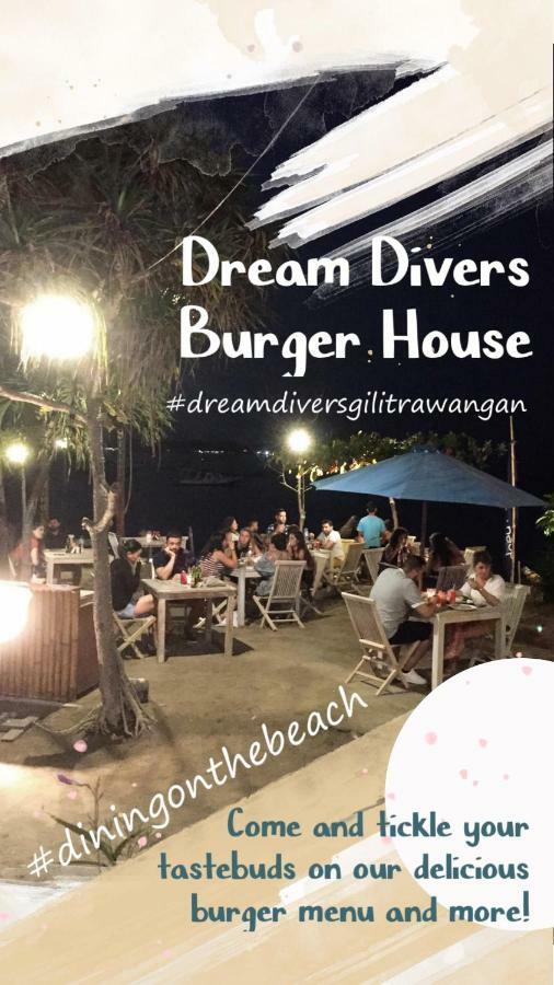 Dream Divers Resort Gili Trawangan Buitenkant foto